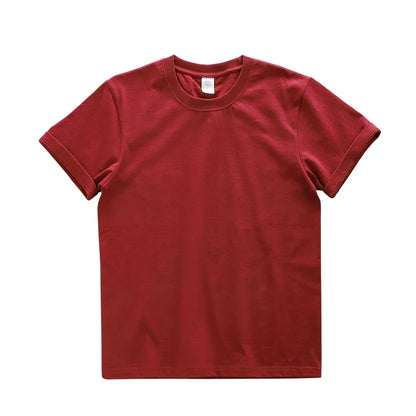 Dukeen Heavyweight Cotton T-Shirt - 280gsm Oversized Short Sleeve Casual Tee for Men Summer Streetwear