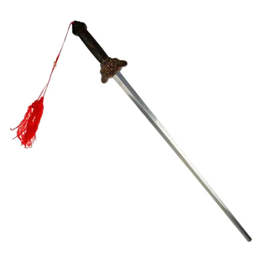 Chinese Tai Chi Retractable Sword - Outdoor Sports Toy & Performance Prop with Tassel