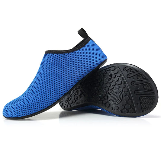 Couple Aqua Water Shoes - Lightweight Quick-Dry Anti-Slip Beach Sneakers for Men & Women