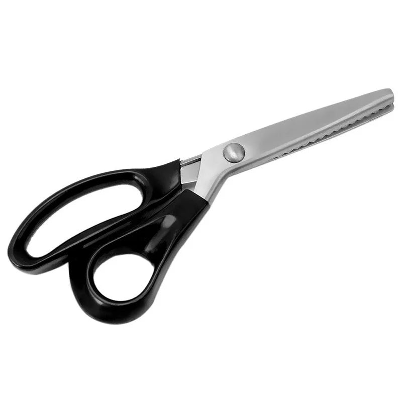 DIY Tailor Sewing Scissors Set – Stainless Steel Dressmaker Shears 3/5/7mm Wave Lace Fabric Cutting Tools