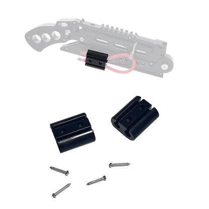Folding Slingshot Rubber Band Clip - DIY Replacement Parts & Fixed Band Accessories for Slingshot Repair and Upgrade