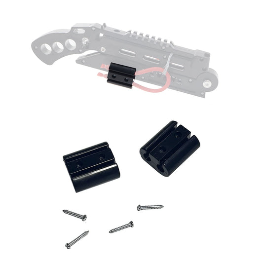 Folding Slingshot Rubber Band Clip - DIY Replacement Parts & Fixed Band Accessories for Slingshot Repair and Upgrade