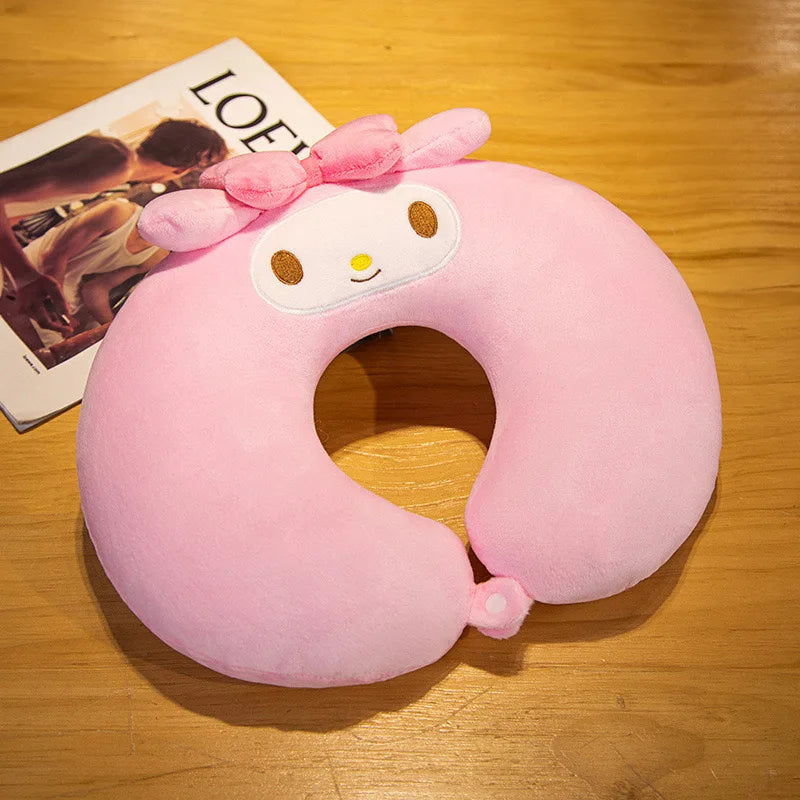 Kawaii Sanrio Kuromi Plush Backpack – Lolita Style Stuffed Animal Doll, My Melody Tote Bag for Women & Girls, Christmas Gift