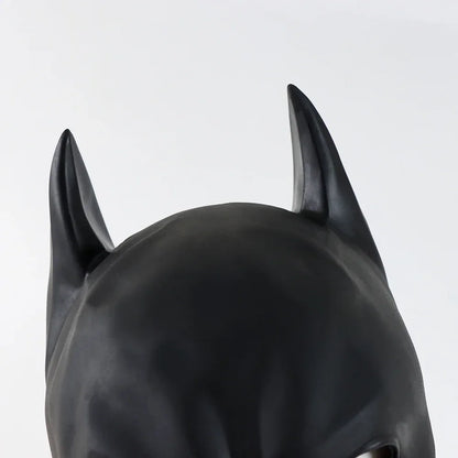 Batman Latex Cosplay Mask — Adult Halloween, Party & Masquerade Headgear for Men, Anime Costume Prop