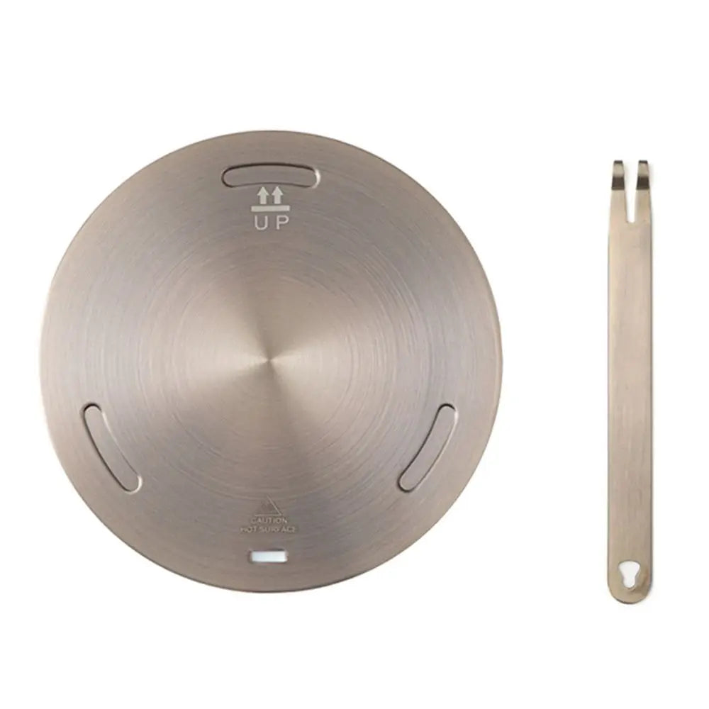 Stainless Steel Heat Conduction Plate – Induction Cooker Heat Diffuser Ring, Stove Protector Accessory