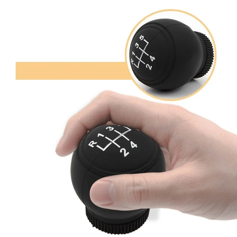 Universal Silicone Gear Shift Knob Cover - Dustproof, Waterproof, Non-Slip Manual Shifter Handle Protector