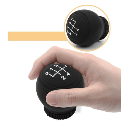 Universal Silicone Gear Shift Knob Cover - Dustproof, Waterproof, Non-Slip Manual Shifter Handle Protector