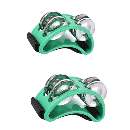 Elliptical Hand & Foot Jingle Drum – Children’s Musical Tambourine Percussion Instrument for KTV, Party, and Educational Play