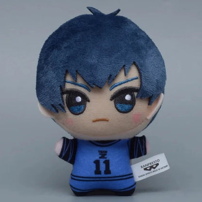 10cm Mini Blue Lock Plush Keychain – Seishiro, Nagi, Isagi, Yoichi, Chigiri, Bachira & Meguru Stuffed Doll Toy Gift