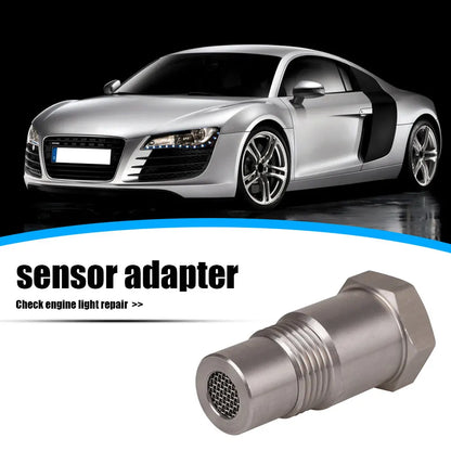Car CEL Fix Check Engine Light Eliminator - O2 Sensor Protective Shell Plug Adapter with Mini Catalyst M18 x 1.5 (1-5PCS)
