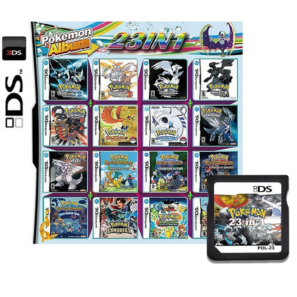 4300-in-1 Compilation DS/NDS/3DS/NDSL Game Cartridge – R4 Video Game Handheld Player