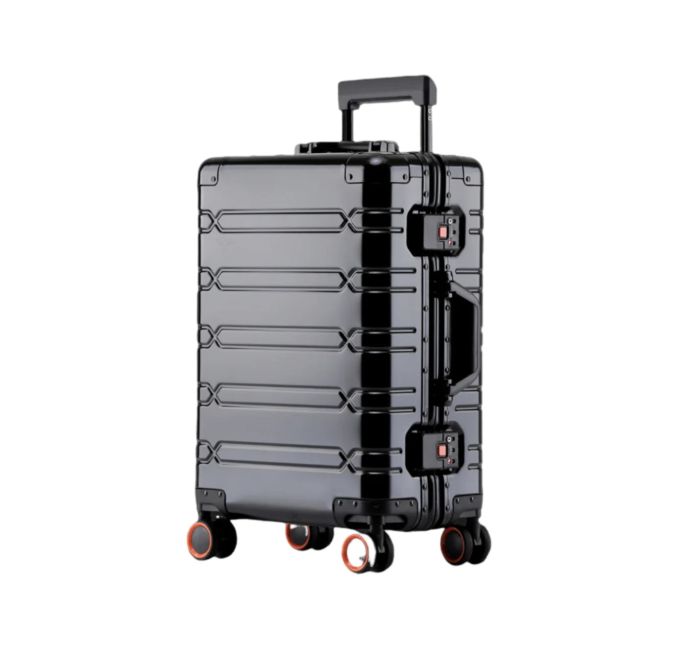 2024 Large Capacity Luggage Sets - Durable Aluminum Suitcase for Women - Carry-On Boarding Travel Options 20/24/29 Inch