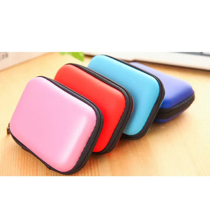 Rectangle Portable Storage Bag – Zip Lock Organizer for Phone, Data Cables, Chargers, and Accessories