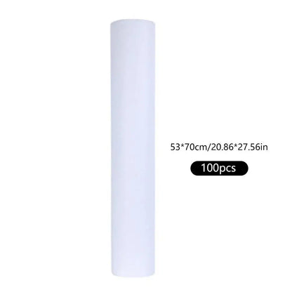 50/100PCS Disposable Bed Sheets - Non-Woven Massage Table & Beauty Salon Sheets, 70x53cm for Spa & Tattoo