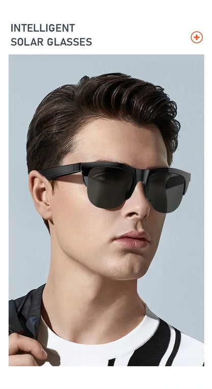 Smart Bluetooth V5.3 Sunglasses with HIFI Headphones – Outdoor Sports UV Glasses for Men & Women