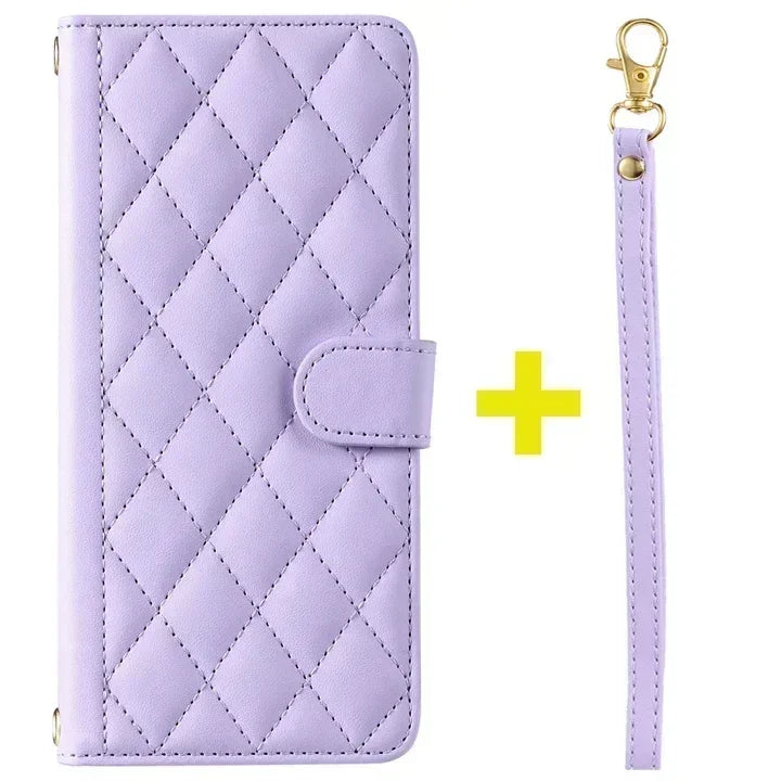 Xiaomi Redmi Note 11 Series Leather Flip Case – Crossbody Wallet Cover for Note 11 Pro 5G/11S/11E/10S/10T/9S/8 Pro