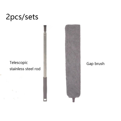Telescopic Microfiber Duster – 250cm Extendable Washable Brush for Spider Web & Dust Cleaning