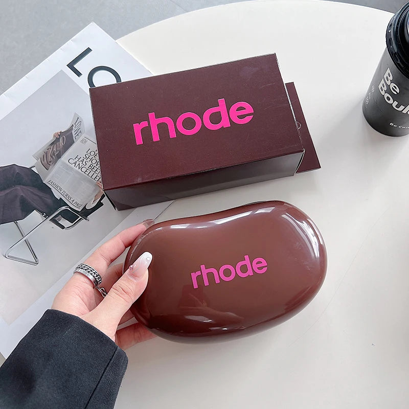 RHODE Magnetic Lip Case - MagSafe Compatible iPhone Cover with Lip Gloss Holder for iPhone 17 Air 16 15 14 13 12 11 Pro Max