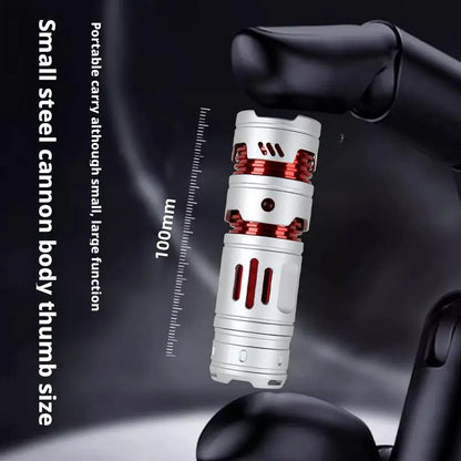 Mini EDC Rechargeable Flashlight - Compact Pocket Torch for Camping, Hiking, Fishing & Emergency Use