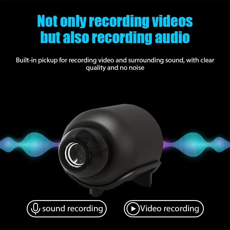 X5 Mini WiFi Security Camera - 1080P HD Wireless Surveillance Camera with Night Vision & Motion Detection