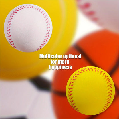 Unisex Lightweight Softball – Durable Elastic PU Foam Baseball for Indoor/Outdoor Training & Recreation