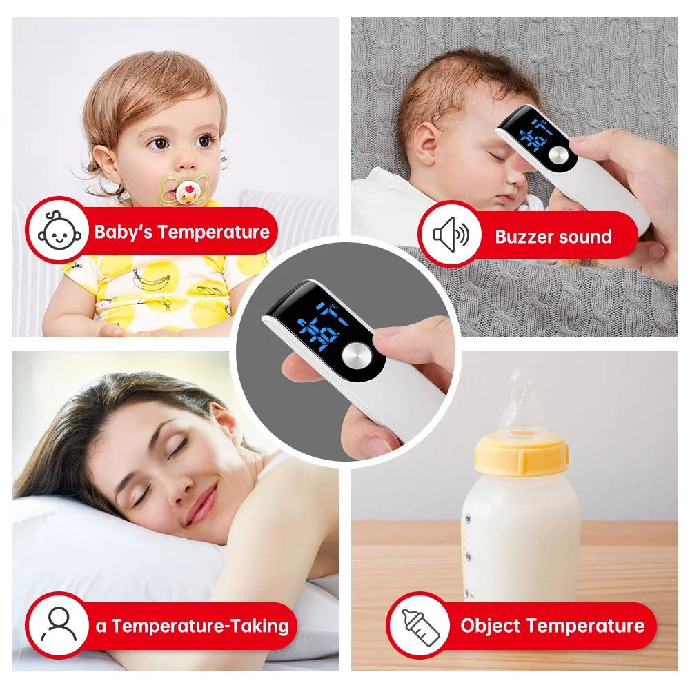 Automatic Tonometer Arm Blood Pressure Monitor – Digital BP Equipment with LED Display and Pressure Sensor Cuff