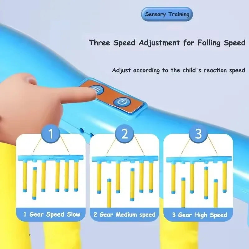 Catching Sticks Game – Fun Sensory Reflex & Reaction Toy for Adults & Kids, Party Challenge Game