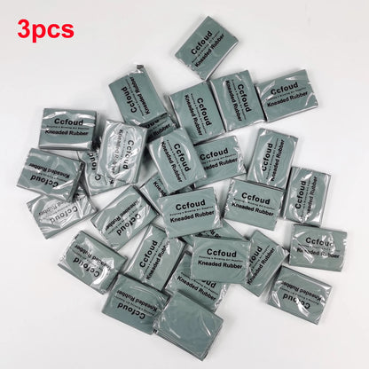 Grey Plastic Kneaded Eraser Set (3/6/10/20/36pcs) – Soft Rubber Art Erasers for Sketching, Drawing, Blending, Shading & Highlighting for Artists and Adults