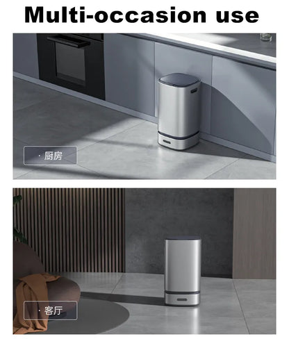 13L Smart Automatic Trash Can — Large Capacity Electric Rubbish Bin for Bathroom, Kitchen & Home