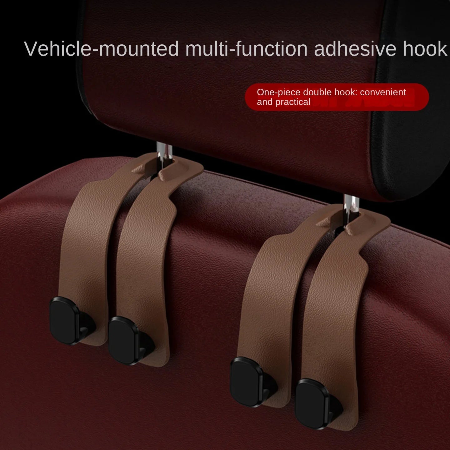Multi-Function Car Seat Back Hook Organizer – Creative Rear Seat Hanger for Bags, Groceries, Purses & Vehicle Storage Accessories