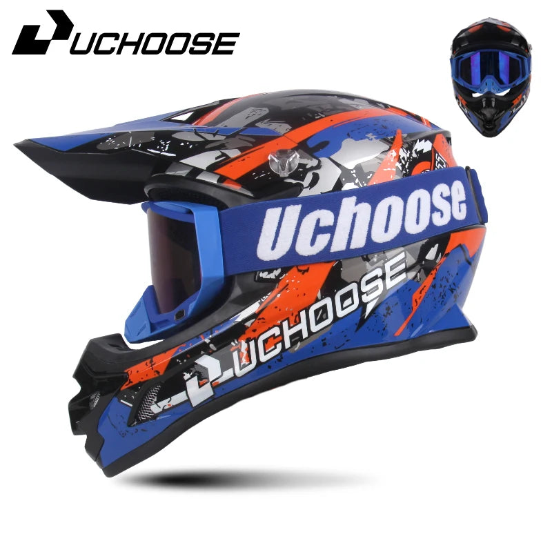 DOT Adult Motocross Helmet – Classic Off-Road Racing Casco for Men & Women, Enduro & Downhill Kask