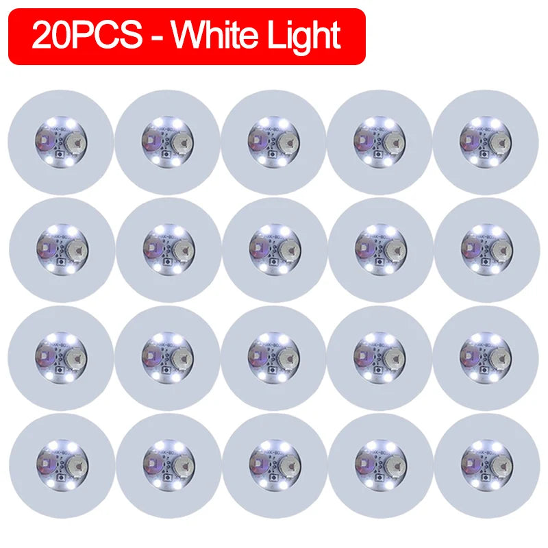 LED Coaster Sticker – Battery-Powered Luminous Glass & Bottle Pads for Bars, Parties, and Drink Decor