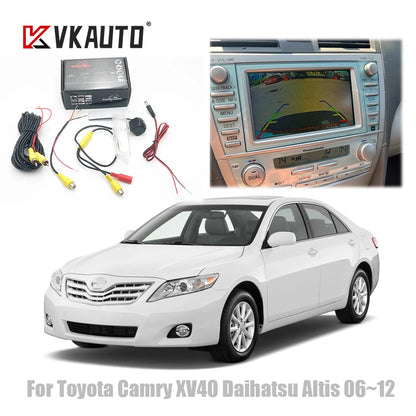 VKAUTO Toyota Camry XV40 Backup Camera - HD IP69 CCD Night Vision Rear View Camera 2006–2012