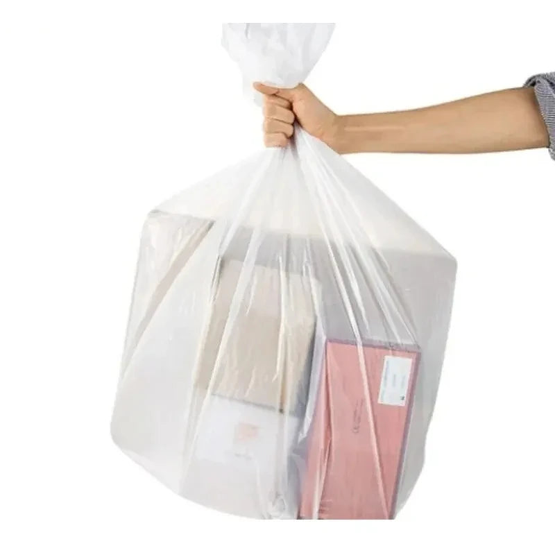 50PCS High-Capacity Garbage Bags – Thickened Disposable Trash Bags for Household & Kitchen Use