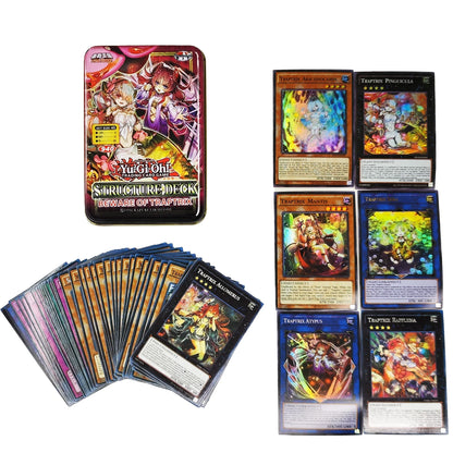 Yu-Gi-Oh! Kaiba Pack 3 Card Deck - English TCG Holographic Blue-Eyes White Dragon Cards with Tin Box