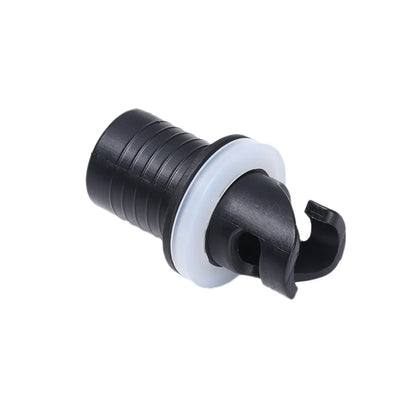 Water Sports Inflatable Boat Connector – PVC Nylon Air Valve Caps, Screw Hose Adapter & Raft Foot Pump for Fishing Kayak Accessories