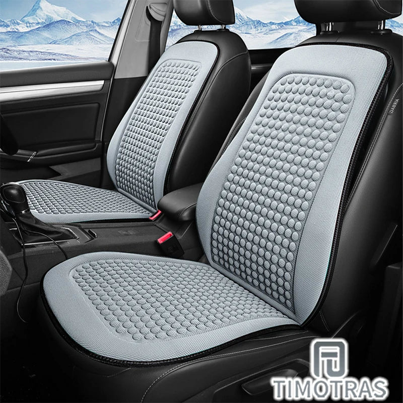 TIMOTRAS Ice Silk Car Seat Cushion - Breathable Summer Cooling Universal Seat Cover