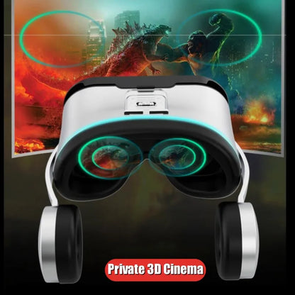 Original J60 4K Wireless VR Glasses – Stereo 3D Virtual Reality Headset for Smartphones Up to 6.7"
