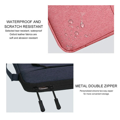 Waterproof Laptop Bag - Protective Notebook Sleeve & Briefcase for MacBook, Lenovo & 13–16 Inch Laptops