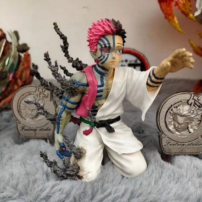 Demon Slayer Akaza Koyuki Figure - PVC Anime Statue Collectible Model & Display Decoration