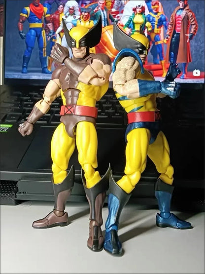 CT Toys Mafex 096/138 Wolverine Figure – Comic Version X-Men Anime PVC Action Figurine Model, Collectible Statue & Gift