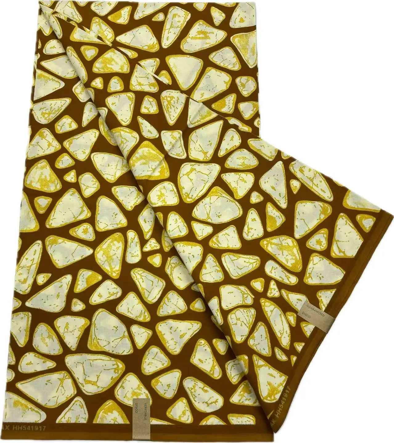 100% Cotton African Ankara Wax Fabric - Soft Real Wax Print for Dresses