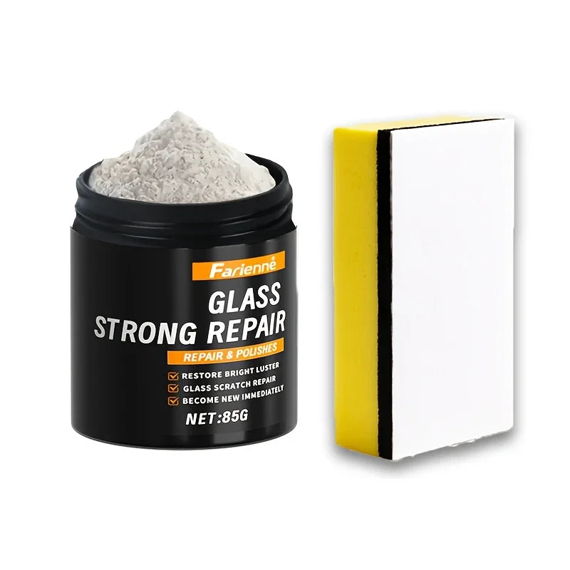 Glass Polishing Powder - Scratch Repair & Clarity Restoration for Glass Surfaces