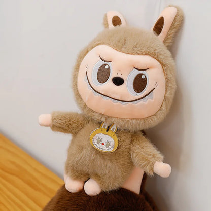 60cm Labubu Cute Rabbit Ragdoll Plush Toy – Soft Mink Fur Cartoon Pillow for Kids Christmas Gift