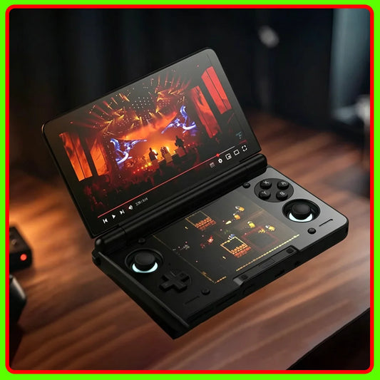AYN Thor Portable Handheld Game Console - 6" 1080P 120Hz AMOLED Display, 6000mAh Battery & Dual-Screen Android Gaming Device