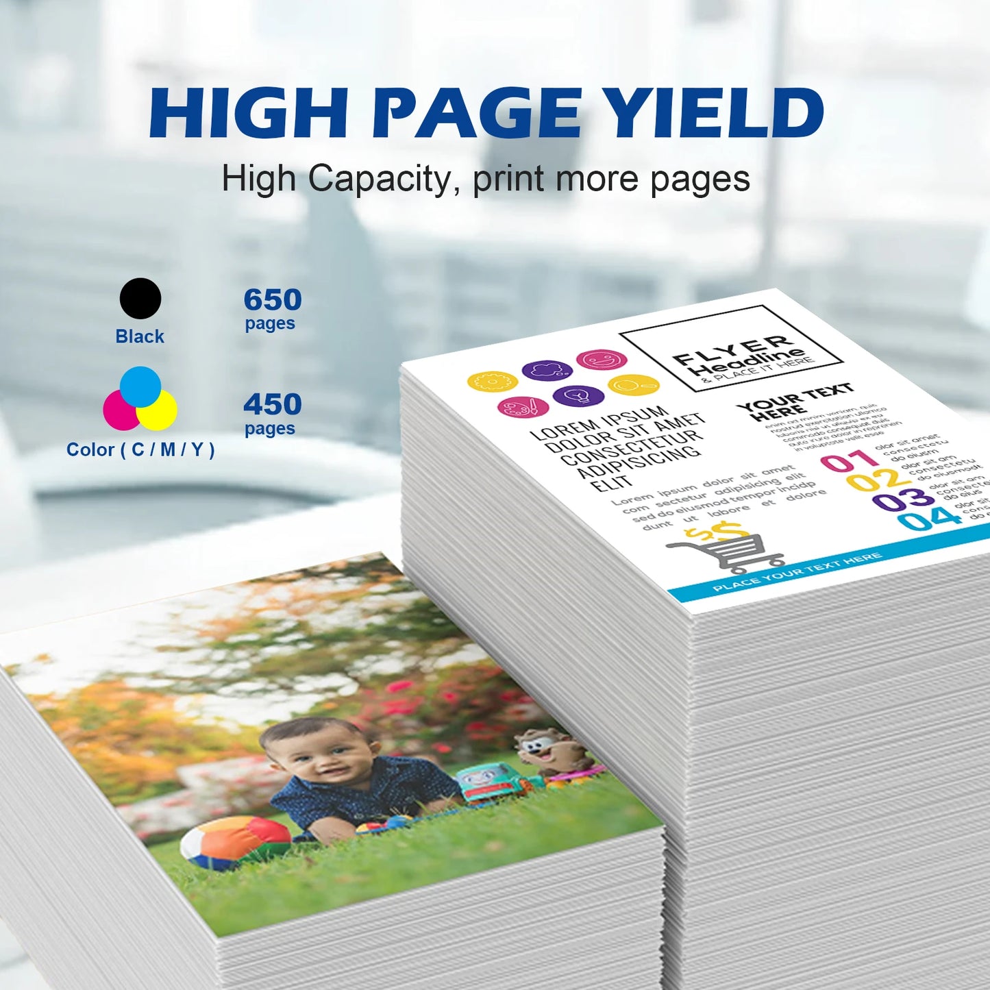 ShinColor HP 304 / 304XL Ink Cartridge – Compatible Replacement Ink for HP Envy 5000, 5010, 5012, 5014, 5020, 5030, 5032, 5034, 5052 & 5055 Printers