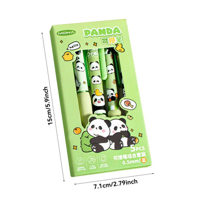 Cute Capybara Gel Pens – Erasable & Refillable Smudge-Free Ink Pens for School, Office, Stationery & Gifts