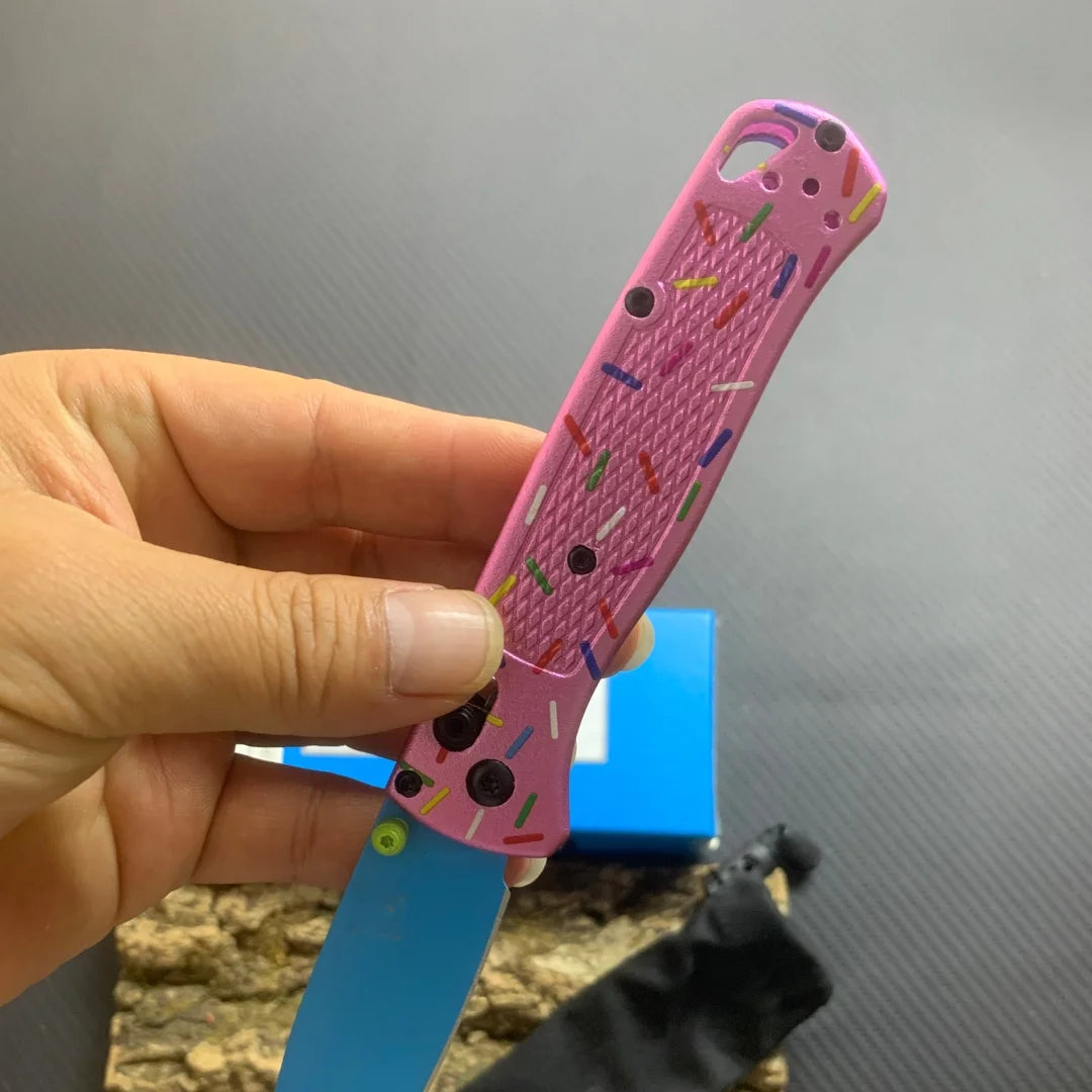 BM535 S30V Folding Knife - Color-Coated Aluminum Handle EDC Pocket Knife