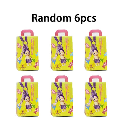 S Angel Candy House Series Blind Box – Cute Doll Keychain Pendant, Handmade Birthday Gift