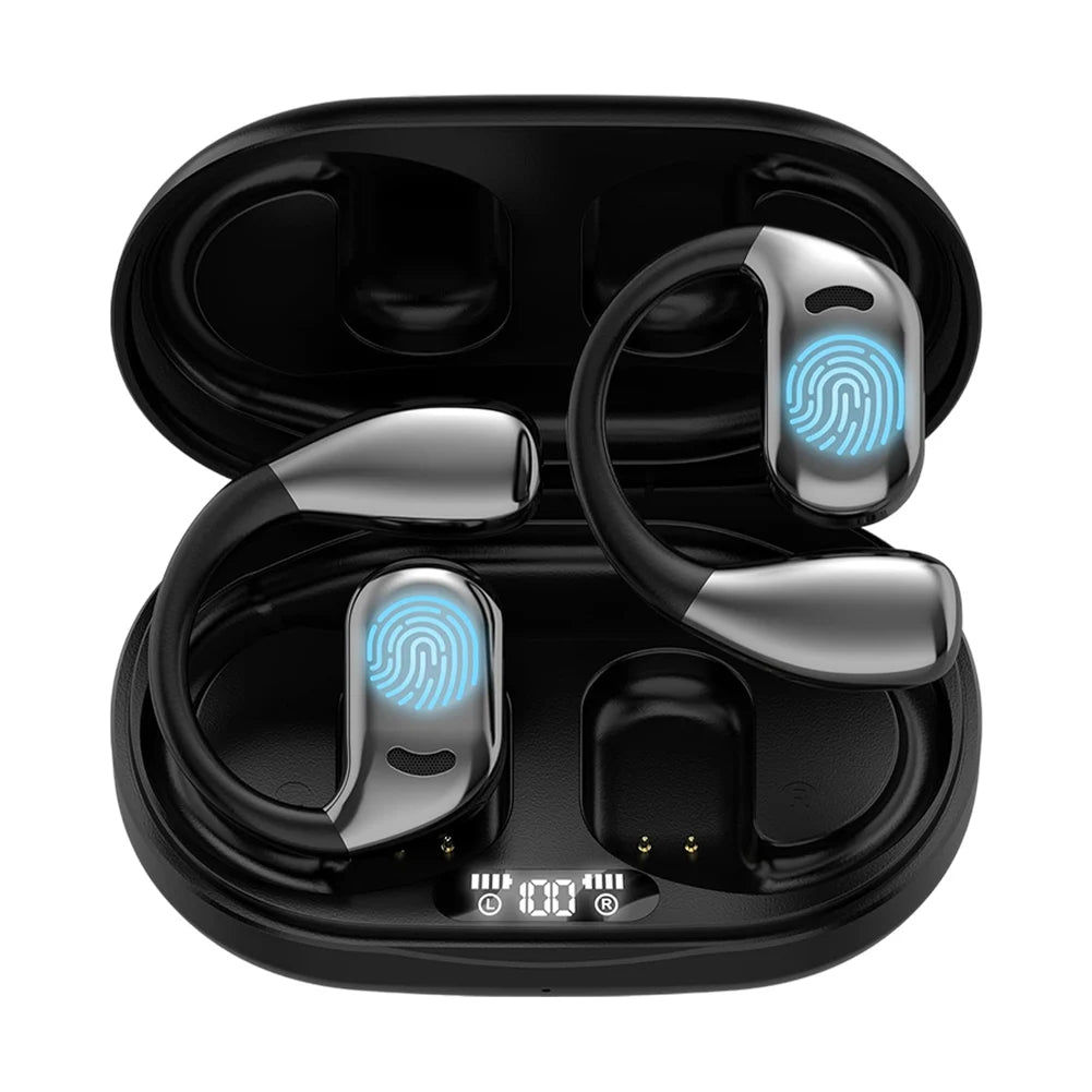Language Translator Earbuds — Real-Time Translation Headphones, IPX5 Waterproof, Simultaneous Interpretation Wireless Earphones